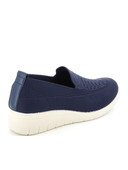 Slip-On-uri Pentru Femei Albastre 02/2539_Albastru