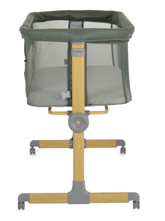 Cangaroo Cradle Aura with Side Opening and Wheels Green