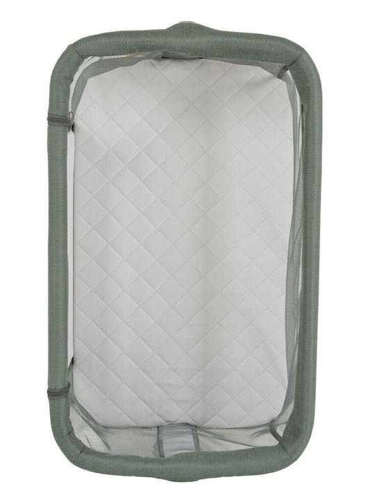Cangaroo Cradle Aura with Side Opening and Wheels Green