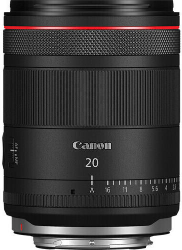 Canon Voller Rahmen Kameraobjektiv RF 20mm f/1.4 L VCM Festbrennweite für Canon RF Mount Black