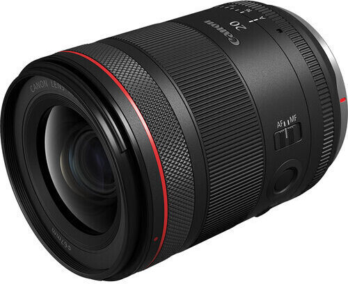 Canon Voller Rahmen Kameraobjektiv RF 20mm f/1.4 L VCM Festbrennweite für Canon RF Mount Black