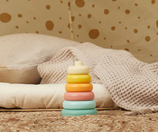 Bieco Pyramid Toy made of Silicone for 12++ Months
