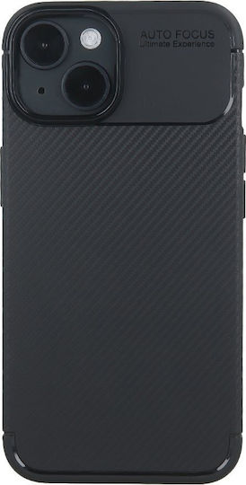 TelForceOne Carbon Black Back Cover Silicon Negru (Galaxy A56)