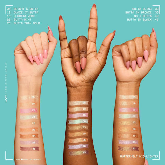 NYX Professional Makeup Buttermelt Butta Than Gold 5гр