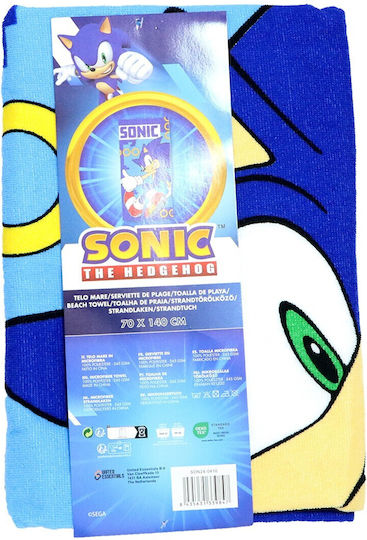 Sonic Hedgehog Microfibre Beach Towel 8435631339847