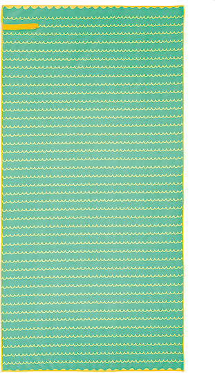 Nima Kids Beach Towel 70x140 Funny Safari Green