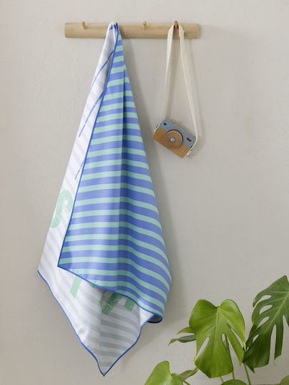 Prosop de plajă pentru copii Nima 70x140 Surf Multicolor