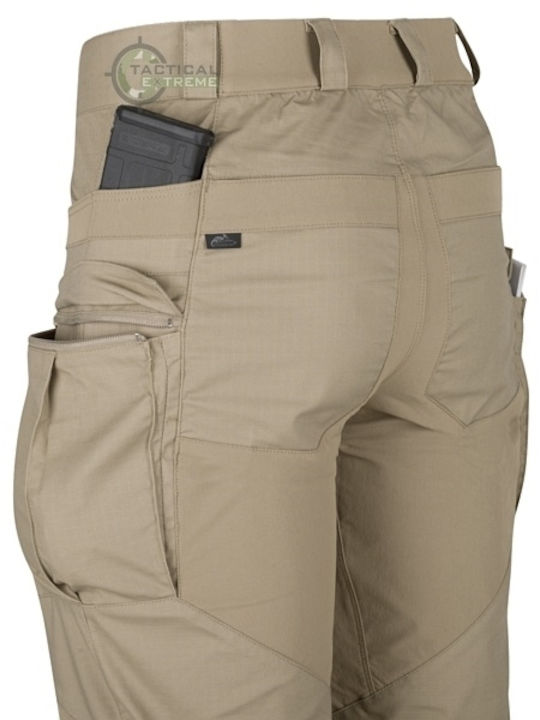 Helikon Tex Hybrid Tactical PolyCotton Ripstop Κυνηγετικό Παντελόνι σε Μαύρο χρώμα