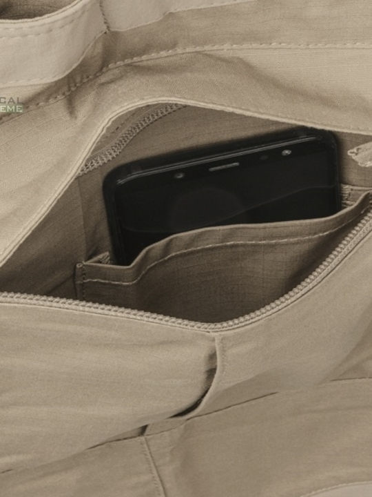 Helikon Tex Hybrid Tactical PolyCotton Ripstop Κυνηγετικό Παντελόνι σε Μαύρο χρώμα