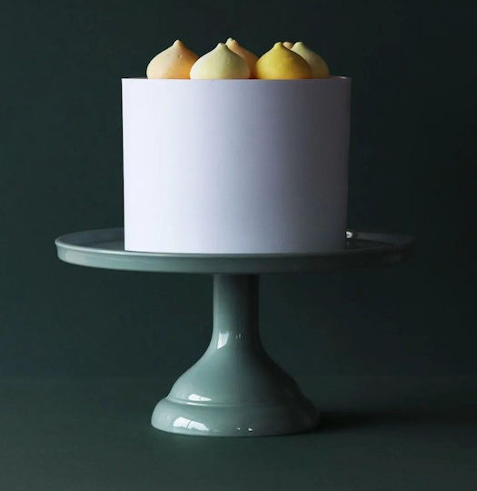 Green Kuchenständer Kunststoff mit Fuß Grün