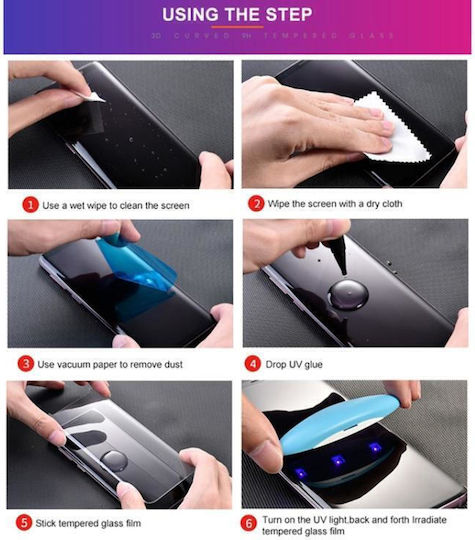UV течност Пълно лепило Закалено стъкло за цялото лице (Xiaomi 15 Ultra)