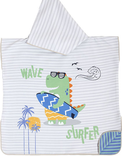 Poncho Copii Nima Nr. 5/8 Surf Multicolor