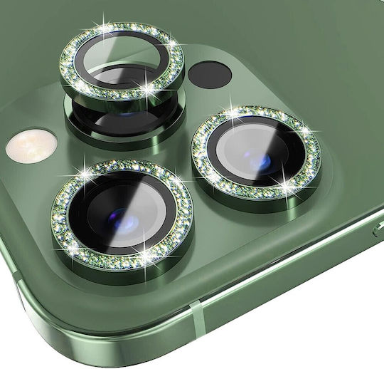 Apple Iphone 13 Pro/13 Pro Max Northjo Κρίκοι Προστασίας Κάμερα Green
