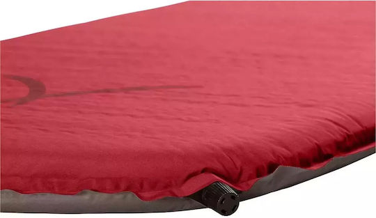 Grand Canyon Hattan Self-Inflating Single Camping Sleeping Mat 198x63cm Thickness 5cm in Red color