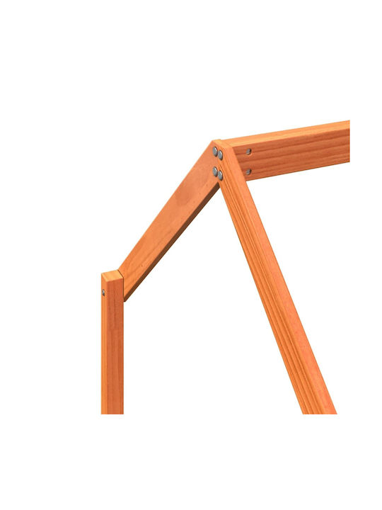 Pat pentru Copii Single Maro pentru Saltea 90x190cm