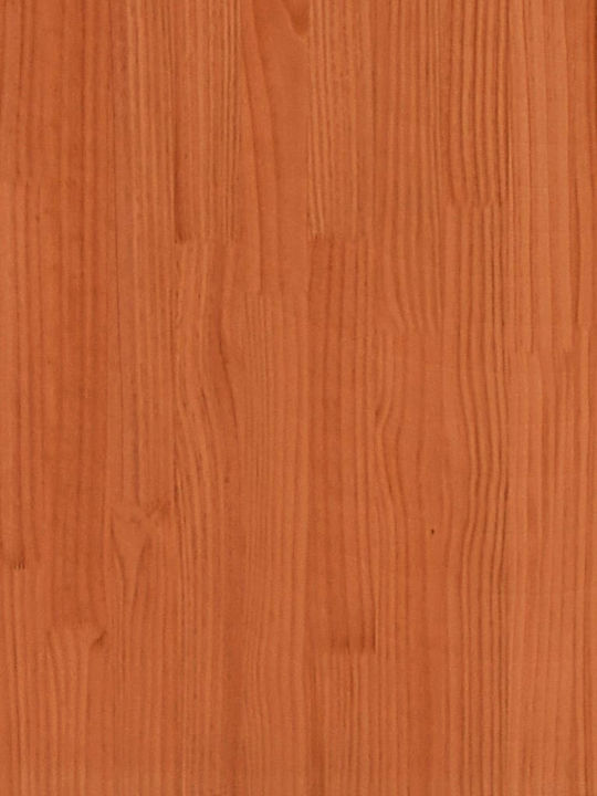 Pat pentru Copii Single Maro pentru Saltea 90x190cm