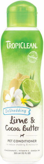 Tropiclean Lime & Cocoa Butter Μαλακτική Κρέμα Σκύλου 355ml