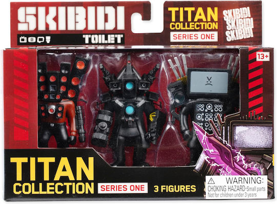 Miniaturspielzeug Skibidi Skibidi Toilet Titan 3 für 8+ Jahre Jahre