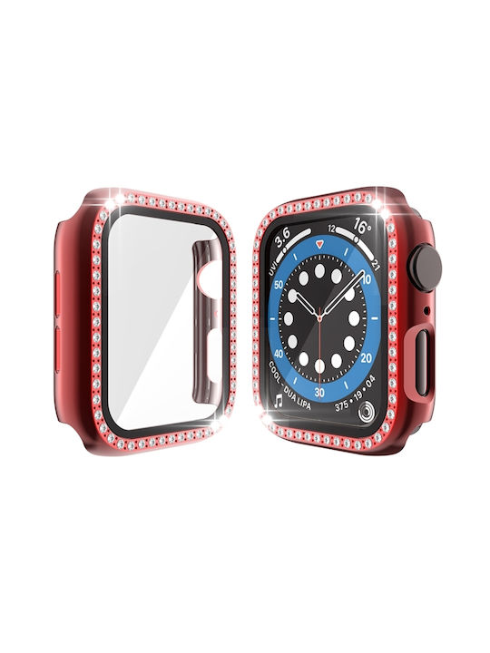 Πλαστική Θήκη σε Κόκκινο χρώμα για Apple Watch Series 6, SE, 5, 4 40mm Πλαστική Θήκη σε Κόκκινο χρώμα για Apple Watch Series 6, SE, 5, 4 40mm