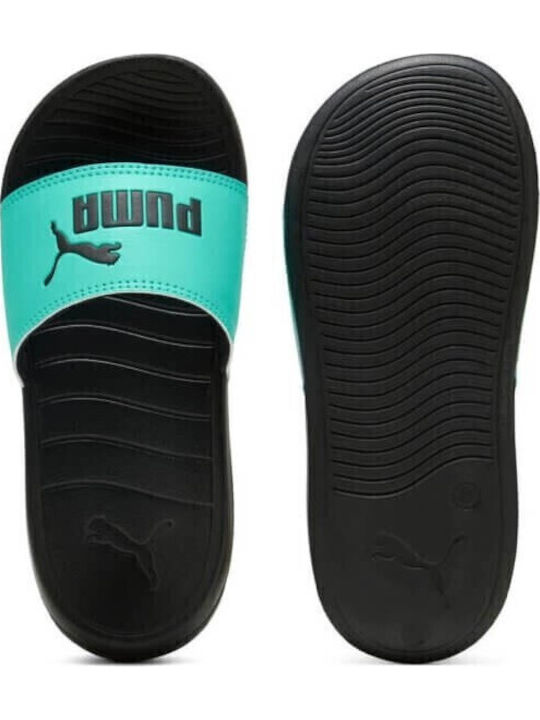 Kids' Slides Black Popcat 20 Ps