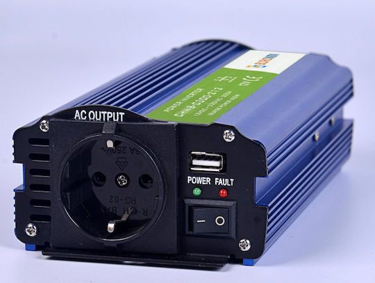 Invertor Auto Unda sinusoidală pură 300W pentru Convertirea 12V DC în 220V AC