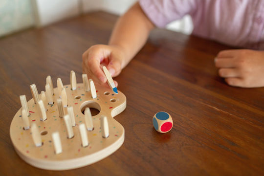 BS Toys Χρωματιστά Πινέλα Educational Game Knowledge made of Wood for 4+ years old Years Old