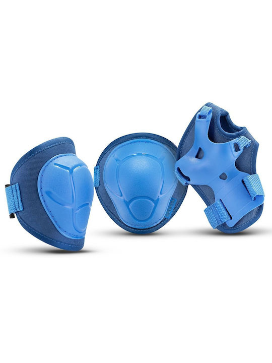 Spokey Kinder Knieschützer für Rollers Blau