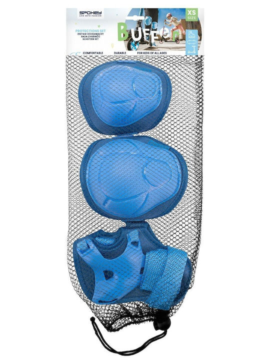 Spokey Kinder Knieschützer für Rollers Blau