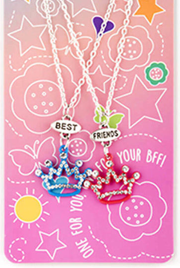 Gama Brands Best Friends Necklaces Игра за бижута Сини розови корони