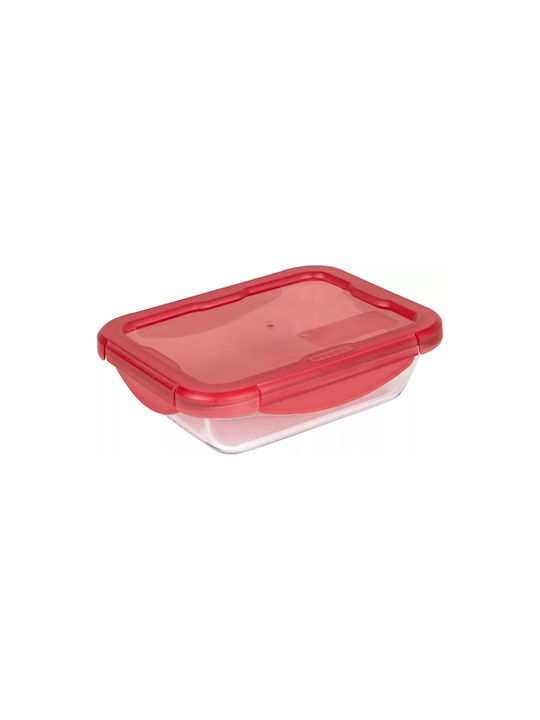 Pyrex Кутия за обяд Стъкло Подходяща за микровълнова фурна 2бр