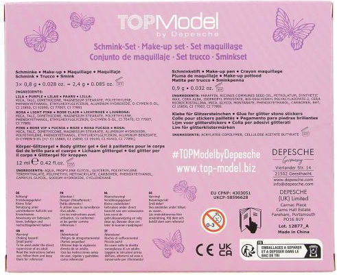 Depesche Topmodel Make-up Set Παιδικό Μακιγιάζ