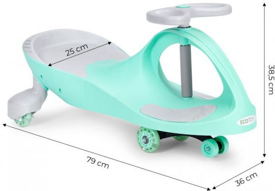 Ecotoys Ym-sw-1 Αυτοκινητάκι Ride On Πράσινο