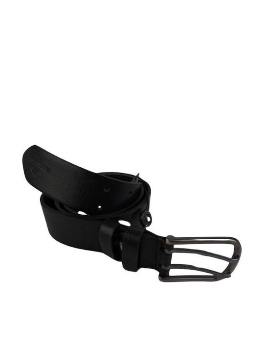 Men's Belt Leather Black