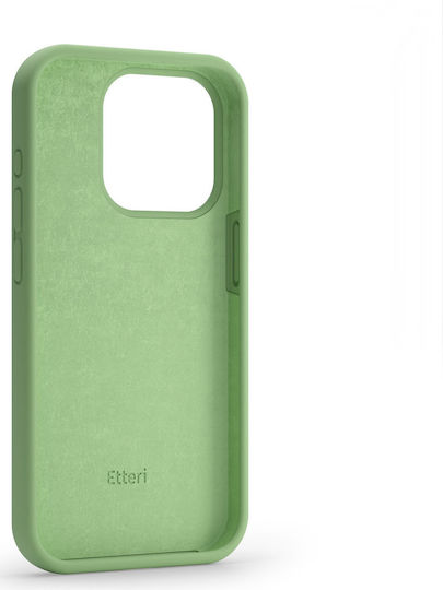 Etteri Back Cover Σιλικόνης Πράσινο (iPhone 16 Pro)