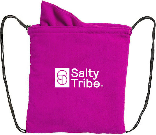 Salty Tribe Bajau Beach Towel & Swim Bag Barbie Pink