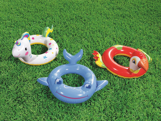 Bestway INFLATABLE Kids' Swim Ring Unicorn from 3 Years Old Parrot