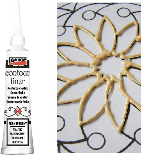 Pentart Special Craft Paint Transparent Outline 20ml