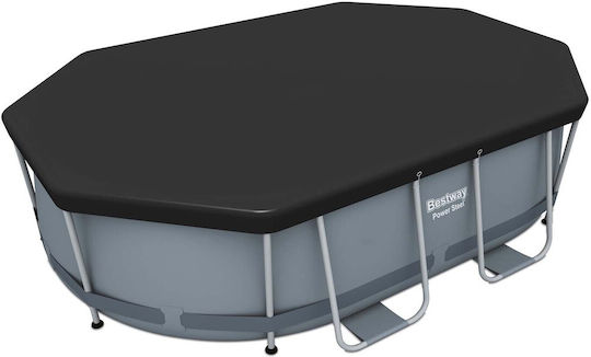 Bestway Oval Pool Cover Flowclear 300x200cm 1pcs
