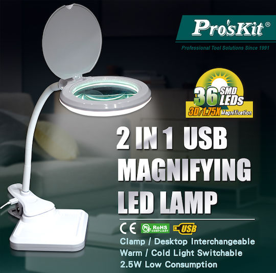Proskit Lupe mit Licht Proskit