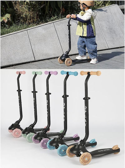 Q Play Kids Scooter Sema Evo 6 In 1 3-Wheel with Seat for 12 Months Khaki