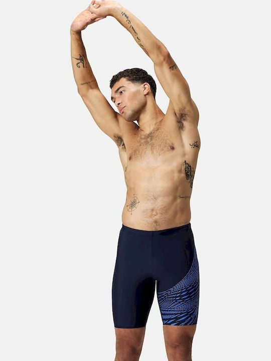 Speedo Medley Logo 1135515334 Men's Competition Jammer Blue