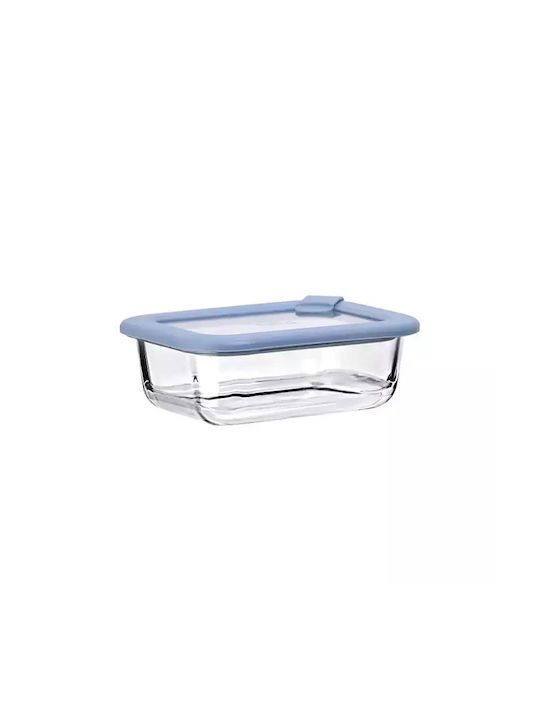Estia Microwave Glass Lunch Box Colorseal Blue 1520ml