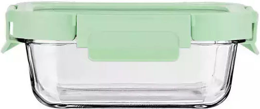 Estia Click&Seal Cutie pentru Mâncare Sticlă Ca Potrivit pentru Cuptor cu Microunde 370ml 1buc