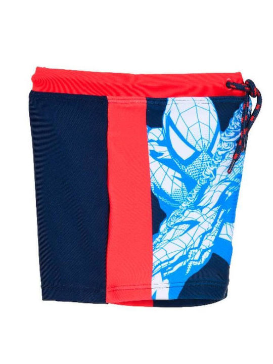 Superheroes Kids Swimwear Swim Shorts Red