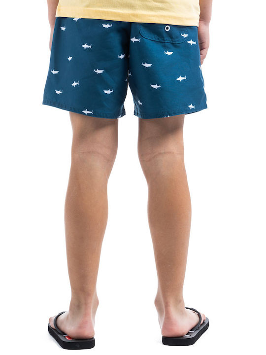 District75 Kids Swimwear Swim Shorts Blue