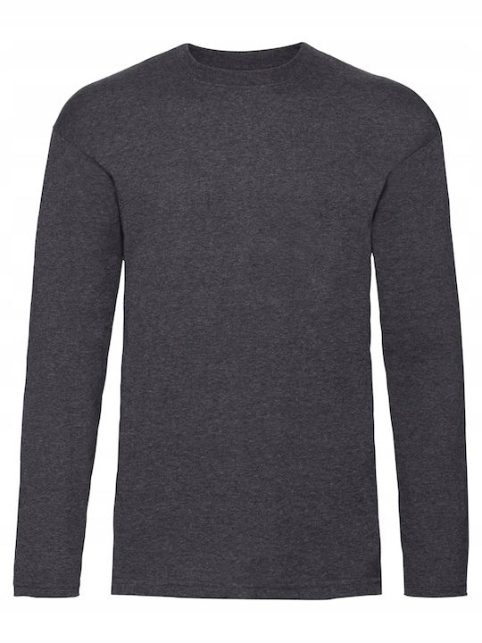 Fruit of the Loom Valueweight Men's Short Sleeve Promotional T-Shirt Dark Heather Grey