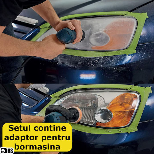 Set De Restaurare și Înlăturare Ațoțelii Pentru Faruri Auto 40gr