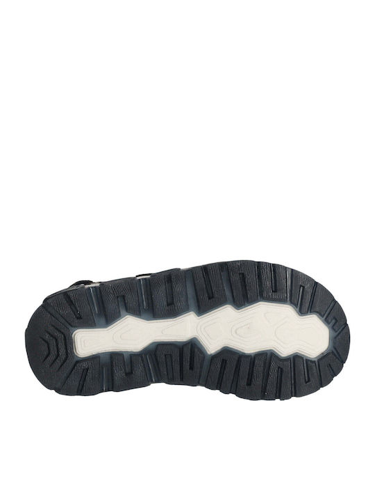 Kids' Sandals with Hoop & Loop Closure & Lights Navy Blue