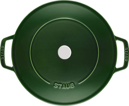 Sautieren Mit Deckel aus Gusseisen 28cm