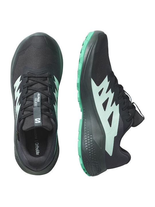 Alphaglide Sport Shoes Trail Running Gray Waterproof with Gore-Tex Membrane